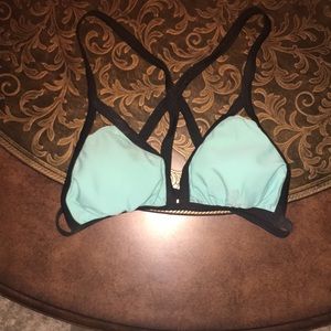 Light blue swim top